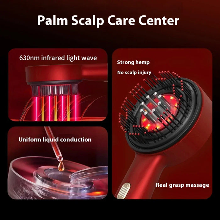 The Scalp Massaging Brush: Hair Oil Applicator for Anti-Hair Loss