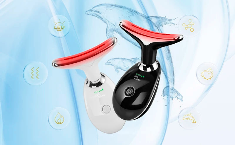 Anti Wrinkle Facial Massager : Neck Face Beauty Device Skin Tighten