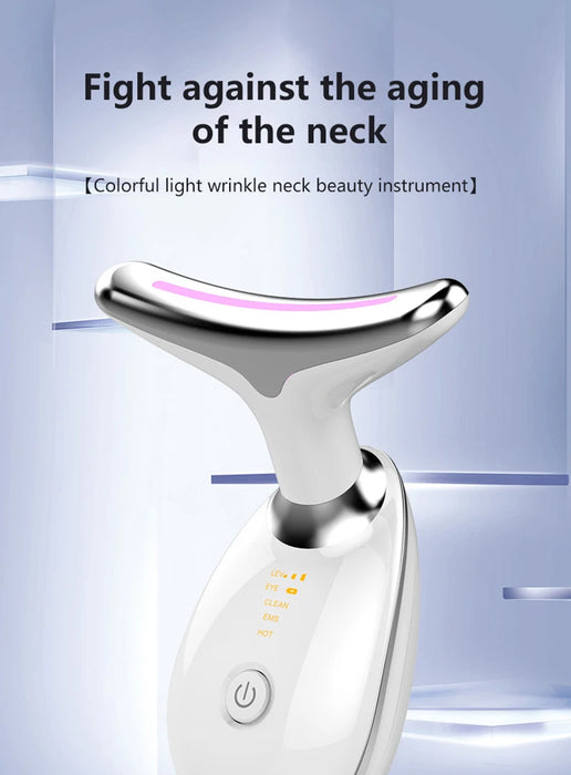 Anti Wrinkle Facial Massager : Neck Face Beauty Device Skin Tighten