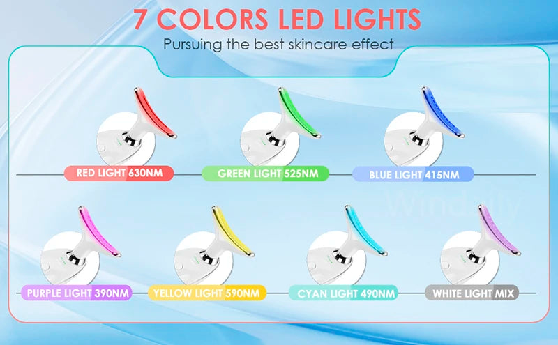 Anti Wrinkle Facial Massager : Neck Face Beauty Device Skin Tighten