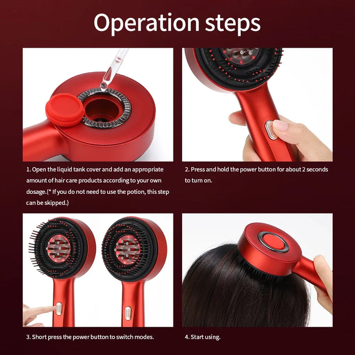 The Scalp Massaging Brush: Hair Oil Applicator for Anti-Hair Loss