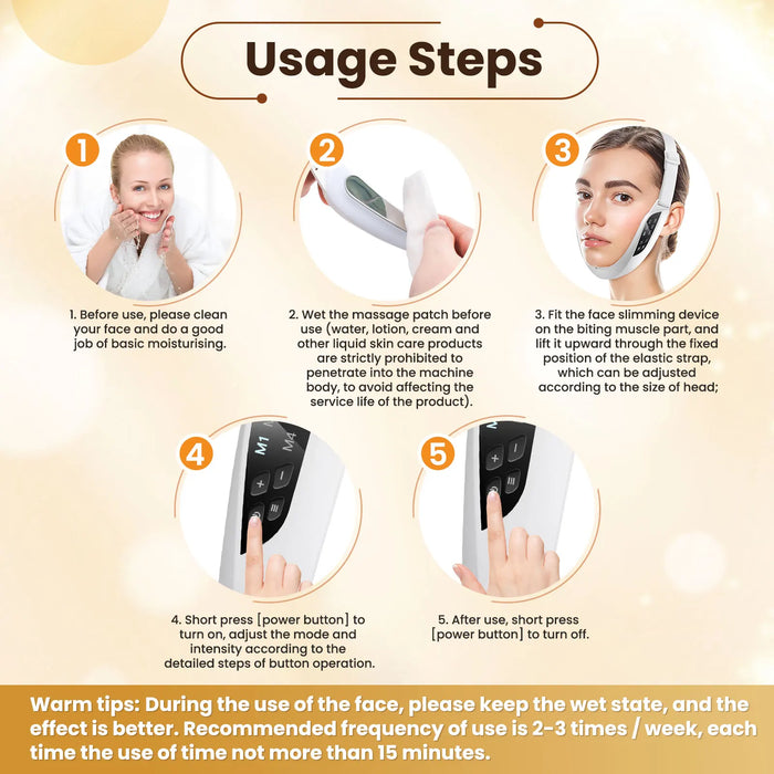 V-Line Face Slimming Lifting Device : Massager Skin Rejuvenation