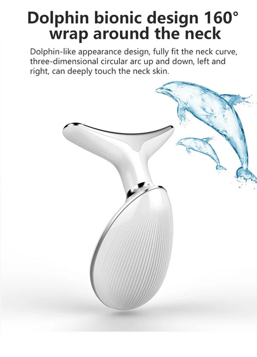 Anti Wrinkle Facial Massager : Neck Face Beauty Device Skin Tighten
