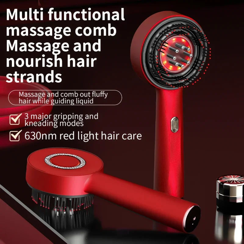 The Scalp Massaging Brush: Hair Oil Applicator for Anti-Hair Loss