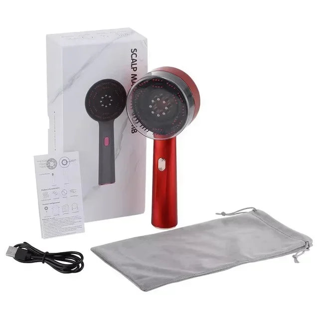 The Scalp Massaging Brush: Hair Oil Applicator for Anti-Hair Loss